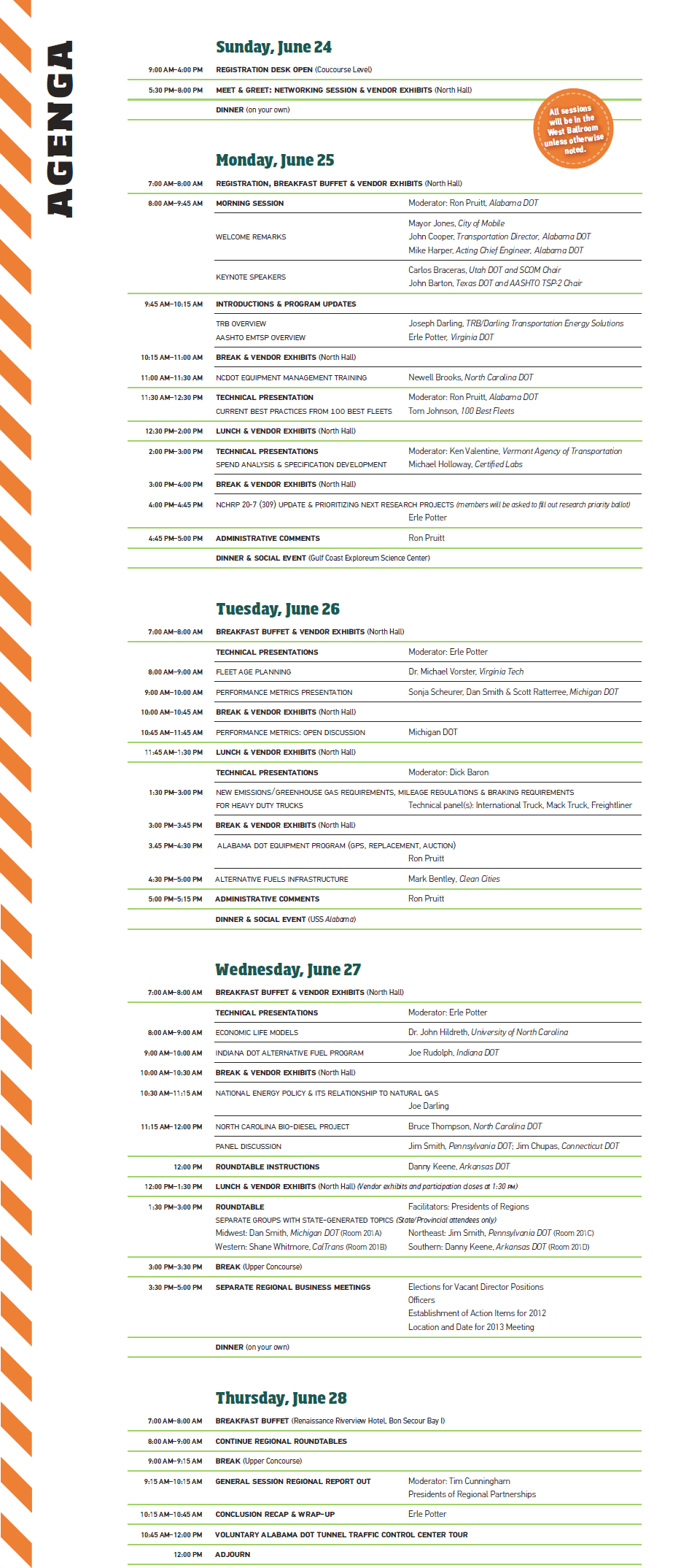EMTSP National 2012 Conference Agenda